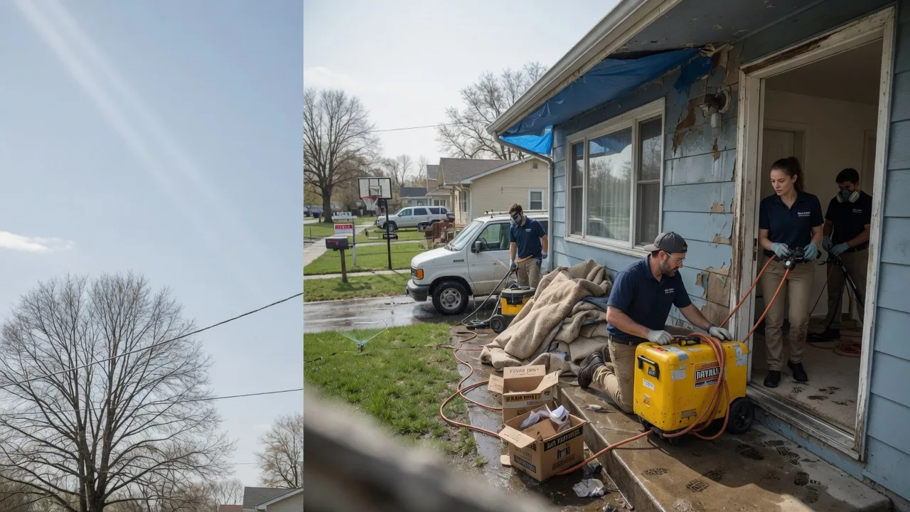 Basement Flood Cleanup in Gilchrist, TX near me